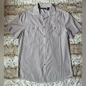 Men’s Axist short sleeve button-up shirt - Medium